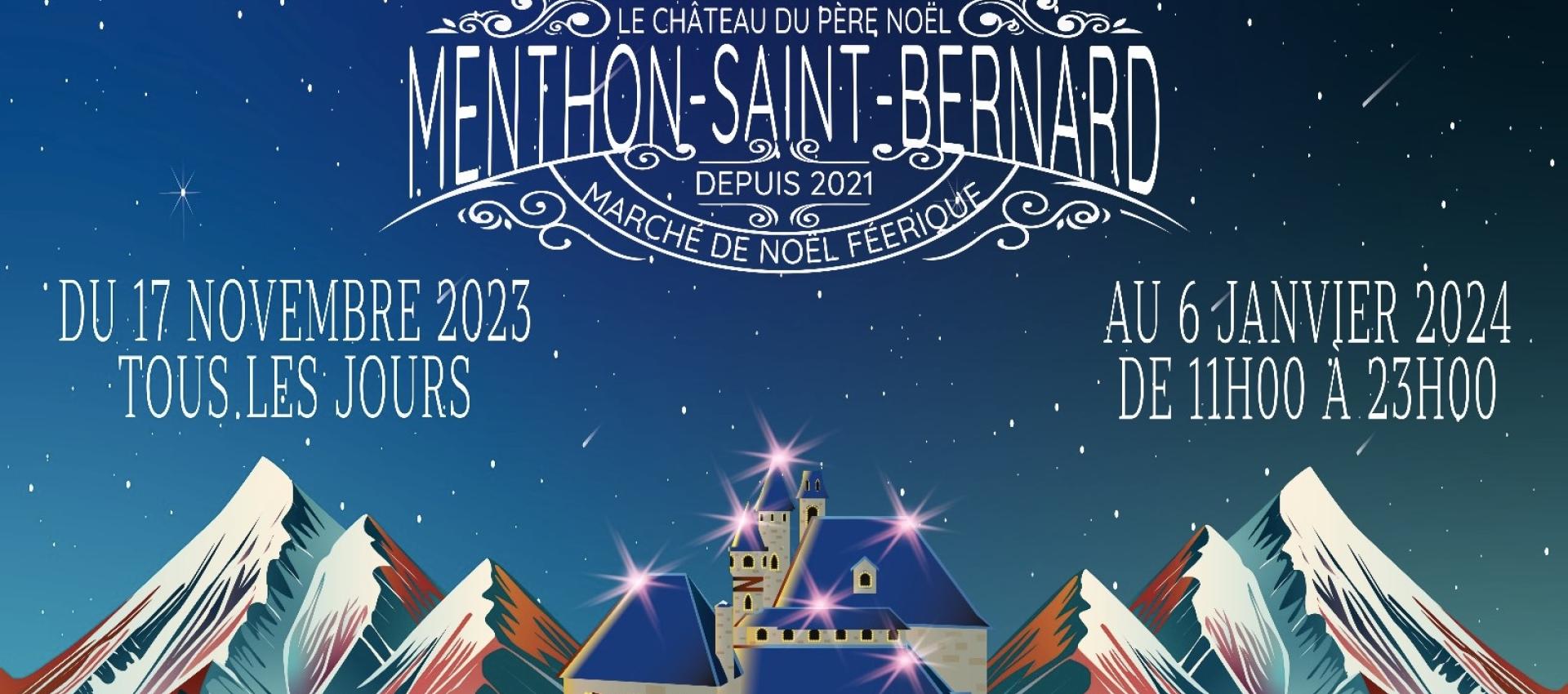 Marché de Noël au château de Menthon Saint-Bernard 